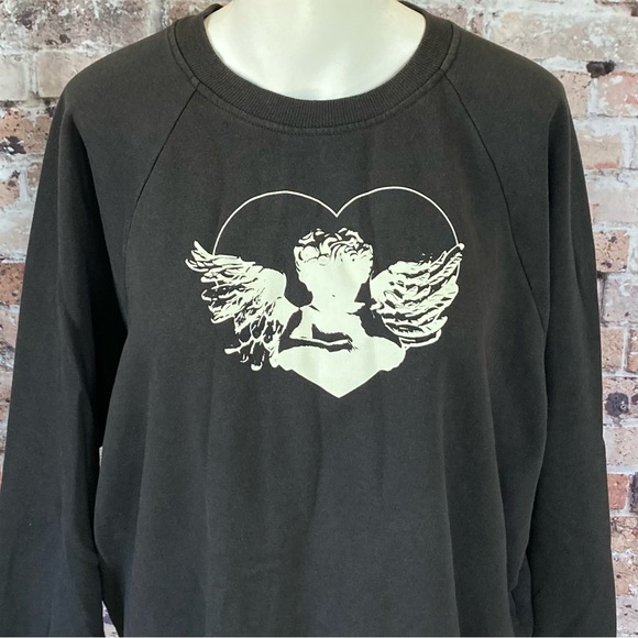 PacSun Pullover Sweatshirt Graphic Dark Gray Sz OS(Small) - Picture 2 of 9